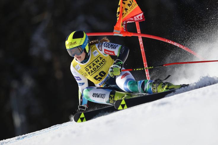 Neja Dvornik je v drugem teku napredovala za deset mest. | Foto: AP / Guliverimage