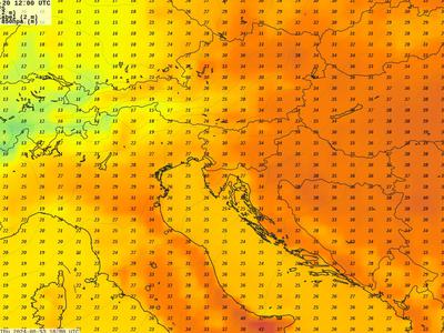 Pred nami je prvi letošnji vročinski val: kakšne bodo najvišje temperature?