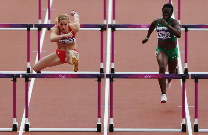 Seun Adigun je nastopila tudi na  OI 2012 v Londonu. | Foto: Getty Images