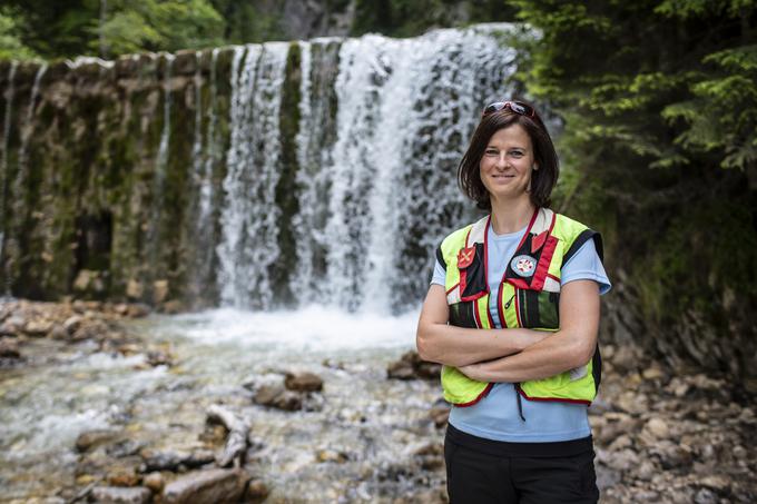V Sloveniji je okoli 40 gorskih reševalk, ena izmed njih je tudi Katarina Čufer iz Bohinja.  | Foto: 