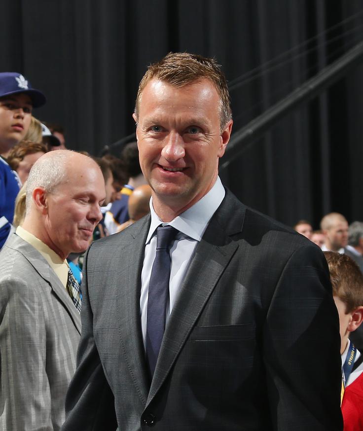 Novi generalni diektor LA Kings Rob Blake je že zavihal rokave. | Foto: Getty Images