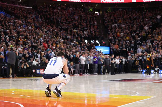 Luka Dončić se je prvič v karieri uvrstil v drugi krog končnice lige NBA. | Foto: Reuters