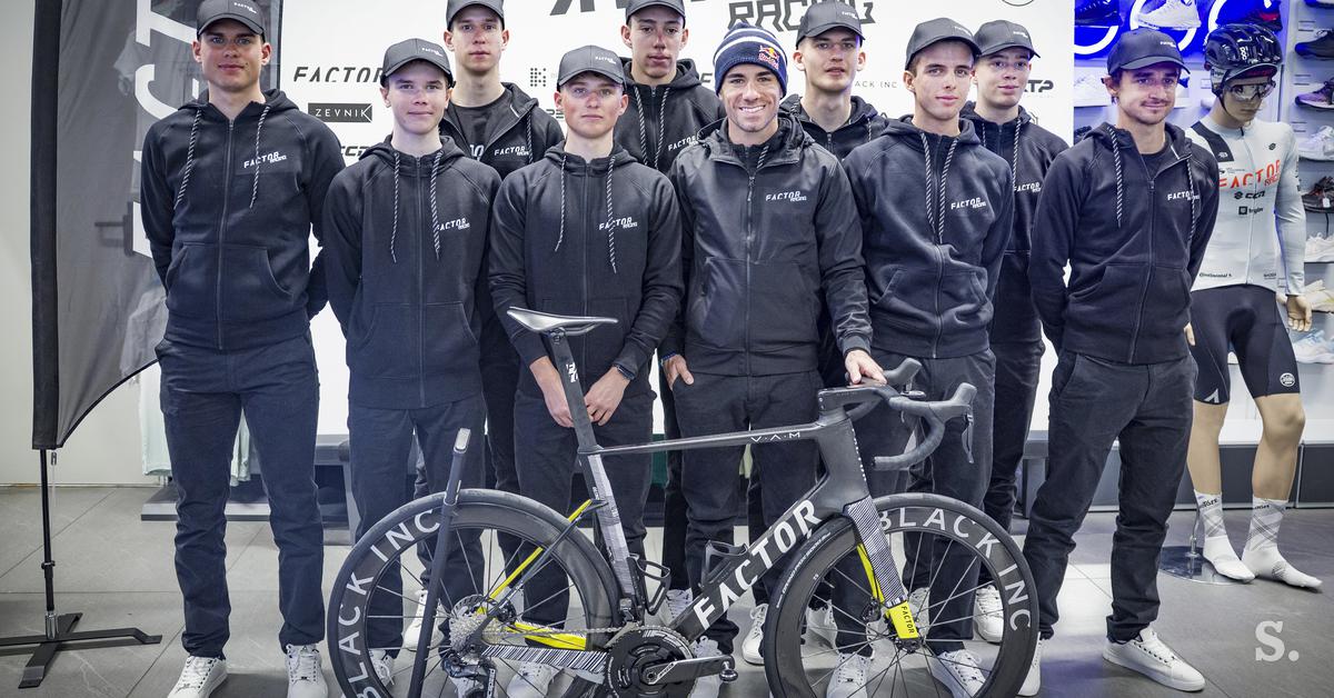 Factor Racing Kranjski kolesarji v novo sezono vstopajo kot Factor Racing in z ...