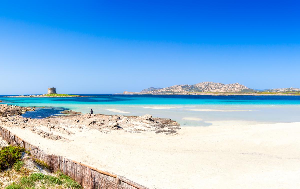 La Pelosa Sardinija | Bele plaže Sardinije so ene najlepših. | Foto Getty Images