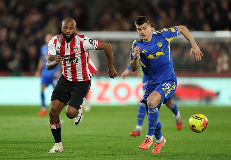 Jaka Bijol je igral do 73. minute. | Foto: Reuters