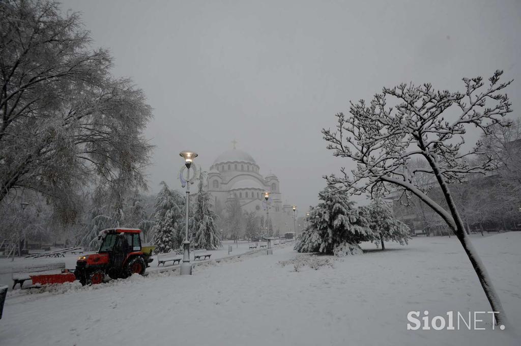 Srbija sneg