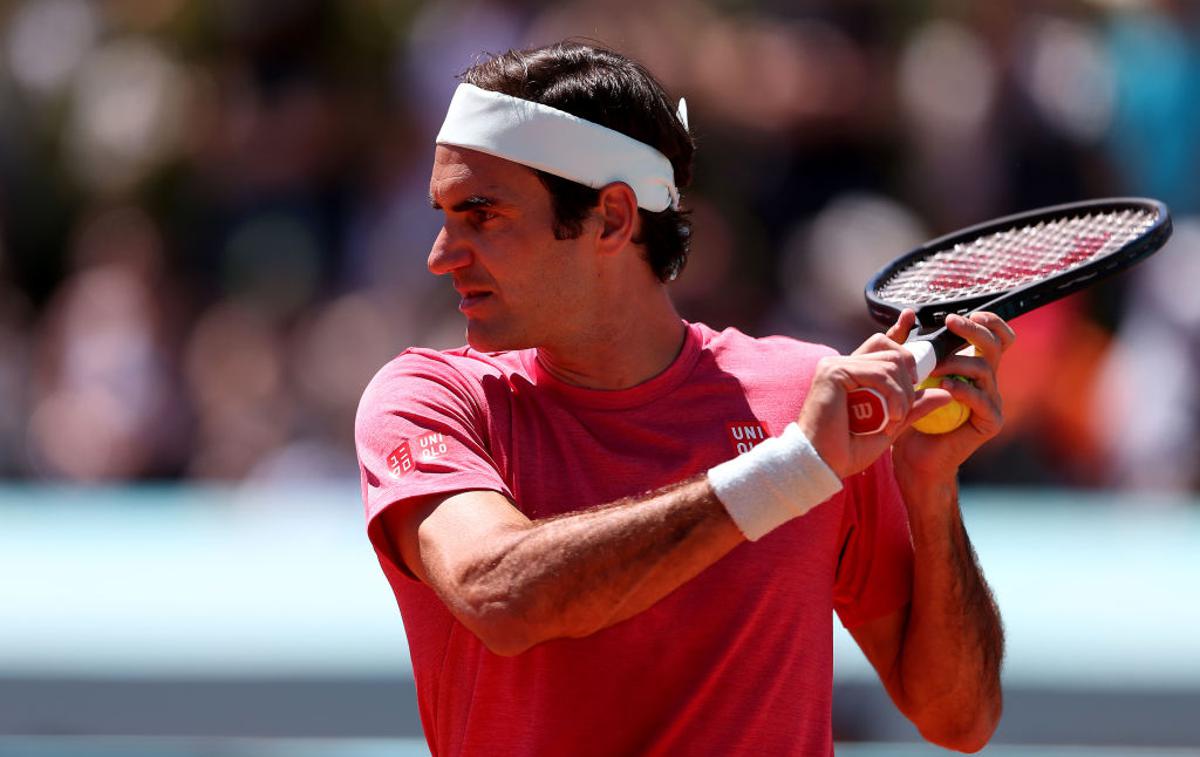 Roger Federer | Roger Federer se je zmagovito vrnil na peščena igrišča. | Foto Gulliver/Getty Images