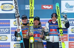 Izjemni Prevc le pol točke za Japoncem, ki je prišel do prvenca