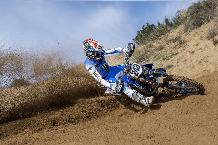 Tim Gajser na svojem novem motorju, Yamahi | Foto: Yamaha