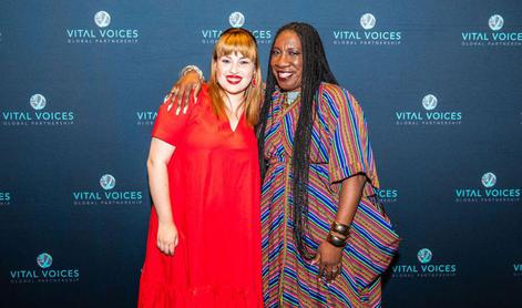 Nika Kovač v Washingtonu prejela nagrado Vital Voices Global Leadership