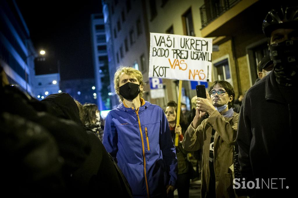 Protest Ljubljana