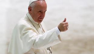 Papež beguncem: Ne izgubite upanja