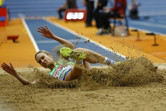 Neja Filipič | Neja Filipič je po dveh prestopih v tretji seriji navdušila in poskrbela za četrto daljavo kvalifikacij. | Foto Reuters