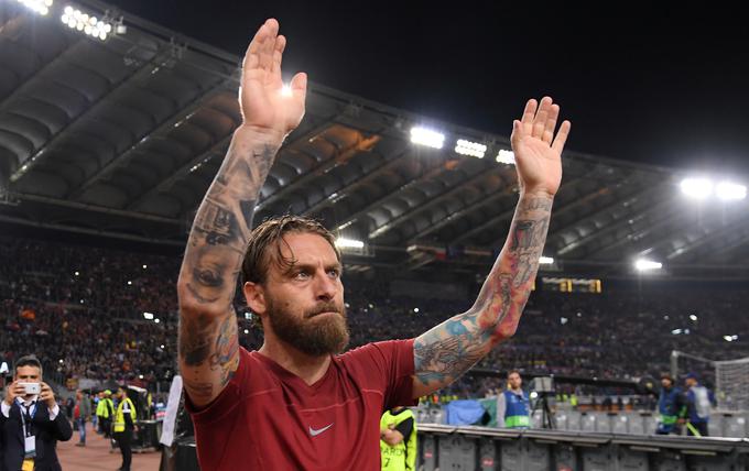 Kapetan Daniele de Rossi si želi, da bi se Roma v polfinale največjega tekmovanja uvrščala vsaj enkrat na tri leta. | Foto: Reuters
