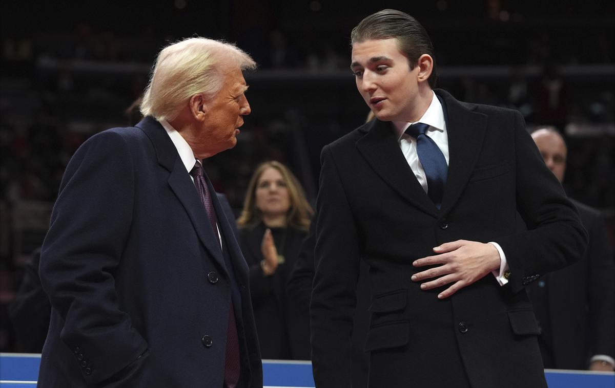 Donald in Barron Trump | Slovenija naj bi kmalu gostila sina sina ameriškega predsednika Barrona Trumpa. | Foto Guliverimage