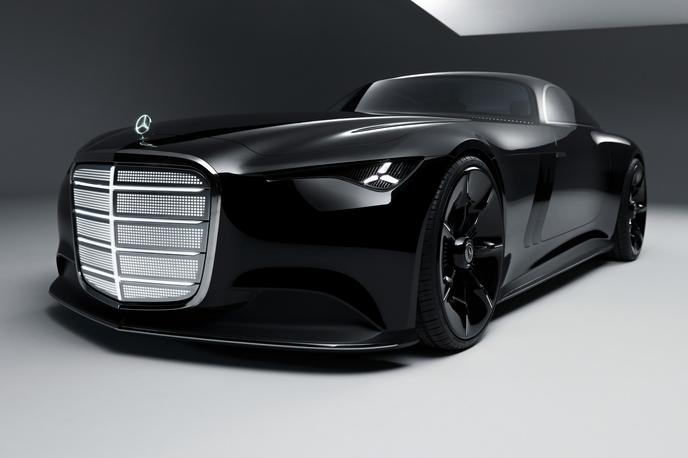Mercedes vision iconic | Koncept vision iconic z nekaterimi elementi napoveduje oblikovne smernice novega razreda S. | Foto Mercedes-Benz