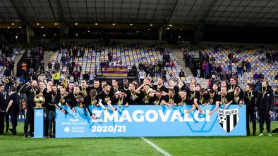 Mura zasluženo prvak, v finalu pokala ni favorita