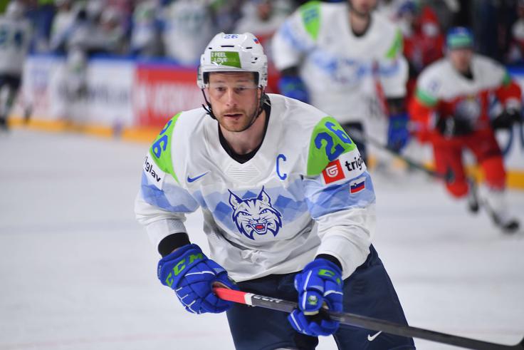Urbas je med dolgoletno reprezentančno potjo opravil tudi vlogo kapetana. | Foto: Guliverimage/Vladimir Fedorenko