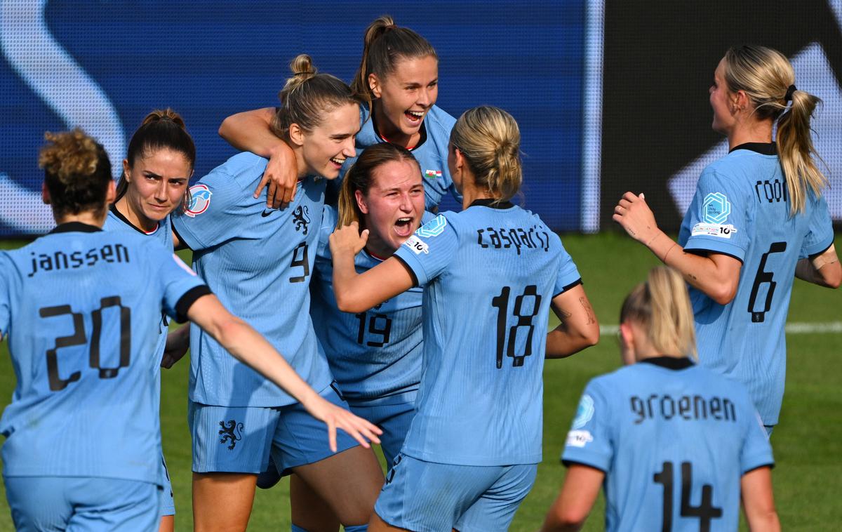 Nizozemska Euro 2025 | Nizozemske so visoko zmagale. | Foto Reuters