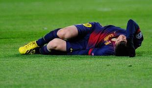 Nočna mora za Barcelono: poškodba Messija