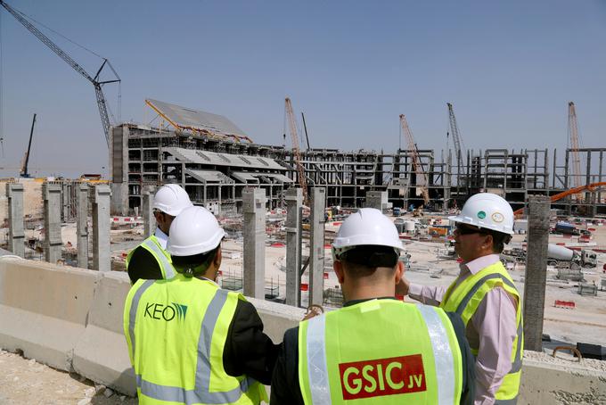 Nogomet je poskrbel za odločilen korak naprej pri pravicah delavcev v Katarju. | Foto: Reuters