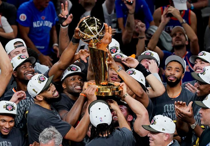 Naslov bodo branili New York Knicksi. | Foto: Reuters