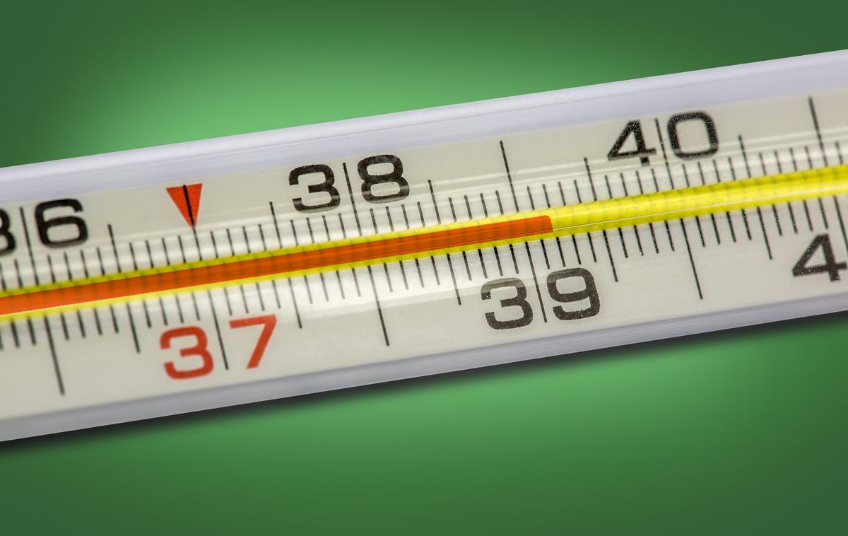 termometer, telesna temperatura | Telesna temperatura je ogledalo celotnega stanja telesa in vseh telesnih procesov, tako zaželenih kakor tudi nezaželenih, | Foto Shutterstock