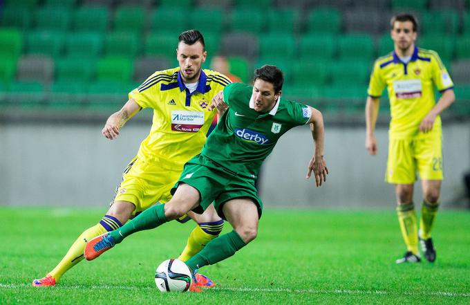 Do zdaj je odigral sedem derbijev. Z Mariborom je štirikrat zmagal, dvakrat remiziral in le enkrat izgubil. | Foto: Vid Ponikvar