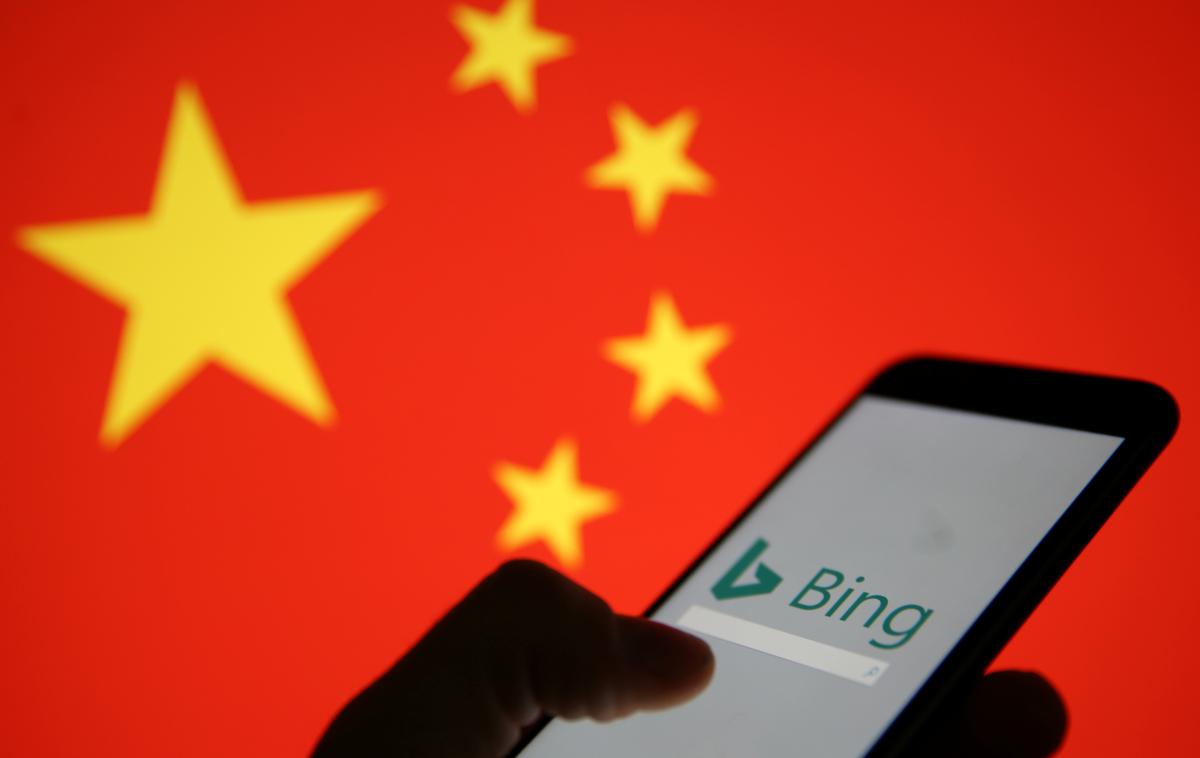 Bing, Kitajska | Bing, ena od redkih na Kitajskem dostopnih ameriških internetnih storitev, je bila v tej državi (ponovno) za krajši čas nedostopna. | Foto Reuters