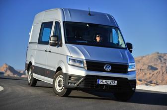 Volkswagen crafter – je to najboljši veliki dostavnik ta hip? #foto #video