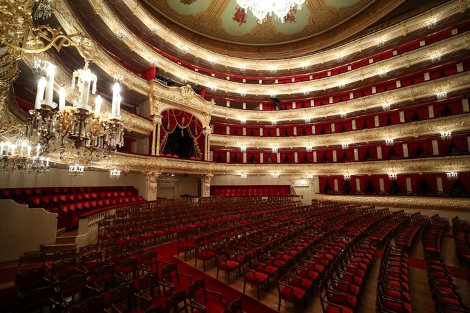 Dvorana moskovskega Bolšoj teatra | Foto: Reuters