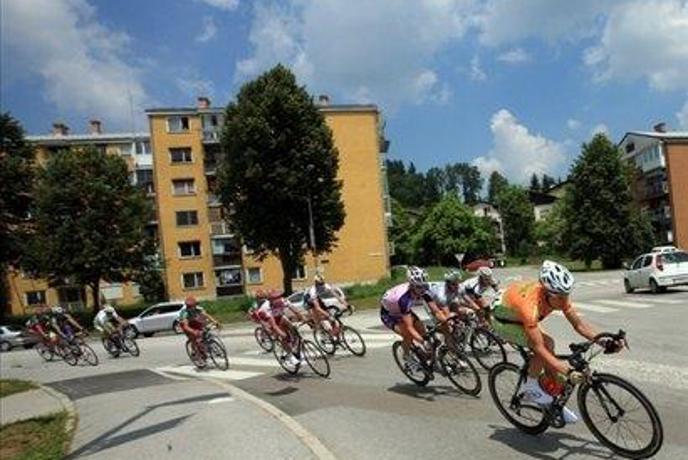 Kolesarjem Save prva tri mesta
