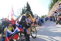 Primož Roglič, Giro 2023, Svete Višarje