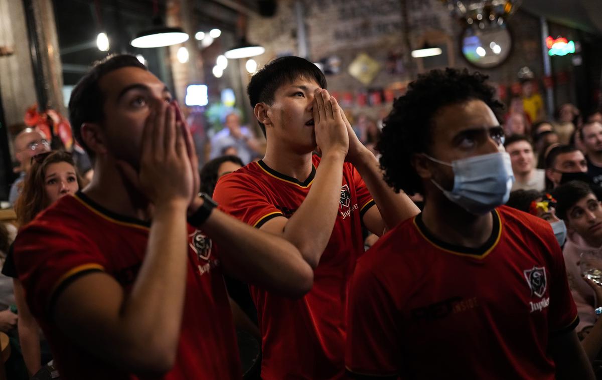 Belgija navijači | Razočarani belgijski navijači. | Foto Guliverimage