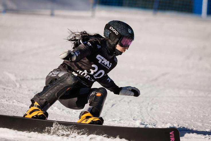 Gloria Kotnik je za 0,41 sekunde zgrešila osmino finala in osvojila 18. mesto. | Foto: Nebojša Tejić/STA