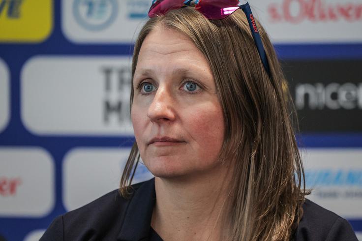 Vršilka dolžnosti selektorice slovenskih ženskih reprezentanc Mia Radotić verjame, da z nekaj športne sreče z Urško Žigart lahko spišeta zgodovino. | Foto: Daniel Novaković/STA