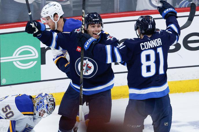 Winnipeg Jets | Winnipeg Jets so končnico odprli z zmago. | Foto Reuters