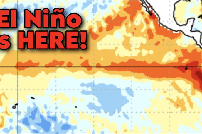 El Nino | Strokovnjaki napovedujejo, da bi bilo lahko leto 2027 najtoplejše leto v zgodovini, kar bi povzročilo ogromne motnje v oskrbi s hrano, svetovnem gospodarstvu in ekosistemih. | Foto FB/MyRadar Weather Radar