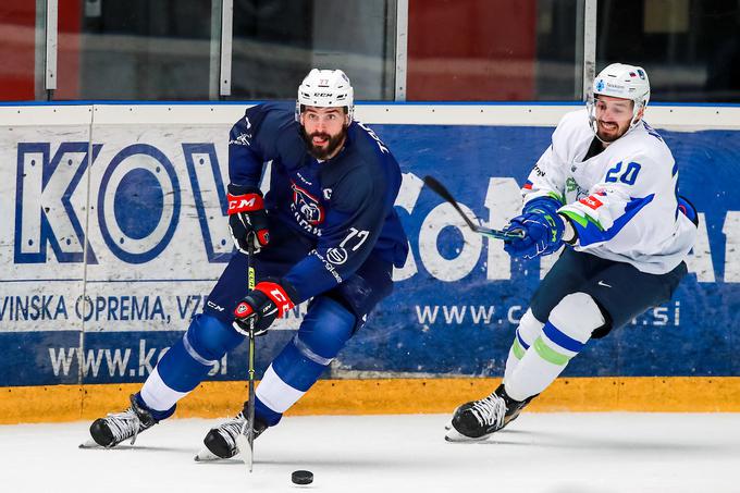 Francozi bi morali po prvotnem načrtu igrati v Ljubljani, a jih je IIHF po napadu Rusije na Ukrajino ter kazni Rusiji in Belorusiji preselil med elito. | Foto: Morgan Kristan/Sportida