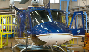 Policijski helikopter po 42 letih odhaja v "pokoj" #video