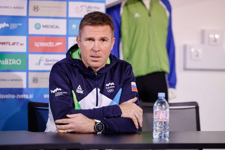 "Za preboj v nadaljevanje bo treba plavati osebne in državne rekorde," ocenjuje selektor Gorazd Podržavnik. | Foto: Nebojša Tejić/STA