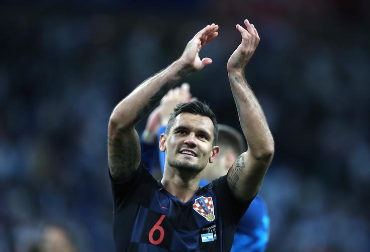 Dejan Lovren nikoli ni imel težav s samozavestjo, tudi tokrat ni nič drugače. | Foto: Getty Images