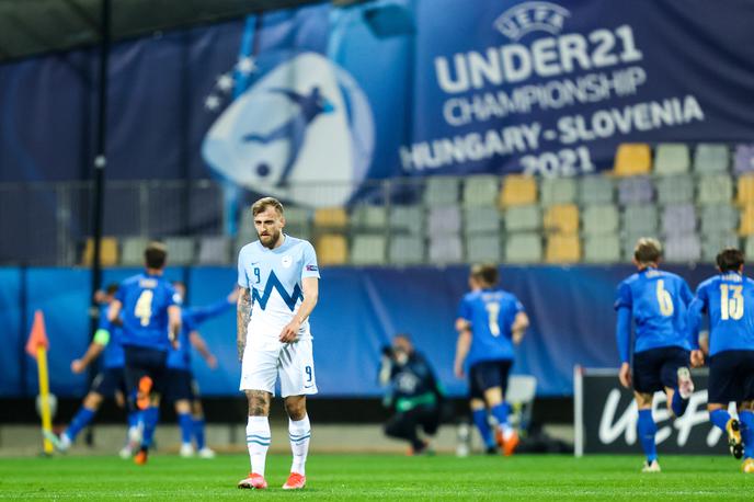 Euro U21: Slovenija - Italija | Slovencem se ni uspelo uvrstiti v četrtfinale EP do 21 let, zasedli so zadnje mesto v predtekmovalni skupini B. | Foto Vid Ponikvar