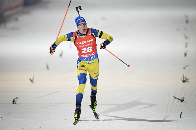 Martin Ponsiluoma | Šved Martin Ponsiluoma je zmagovalec uvodne biatlonske tekme nove sezone. | Foto Guliverimage