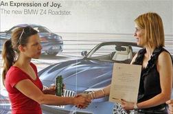Zeleni znak za BMW