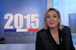 Rekorden uspeh skrajne desnice na volitvah v Franciji