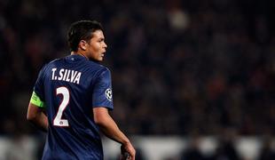 Thiago Silva zagotovo ostaja: s PSG je podaljšal do leta 2018