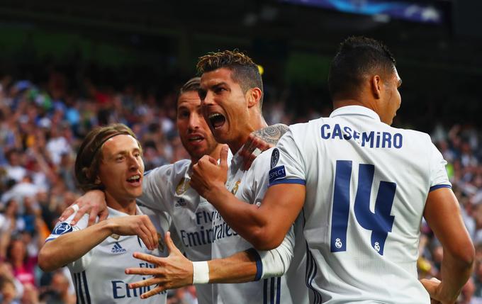 Cristiano Ronaldo je pred leti navduševal v belem dresu madridskega Reala, ki bo poskušal v prihodnjih tednih v Savdski Arabiji osvojiti španski superpokal. | Foto: Getty Images