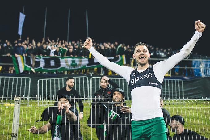 Timi Max Elšnik je odločil finale pokala v prid zeleno-belih iz Ljubljane. | Foto: Grega Valančič/Sportida