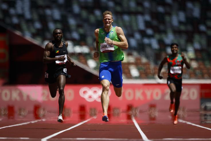 Nastopil je na olimpijskih igrah v Riu leta 2016 in Tokiu 2021. | Foto: Anže Malovrh/STA